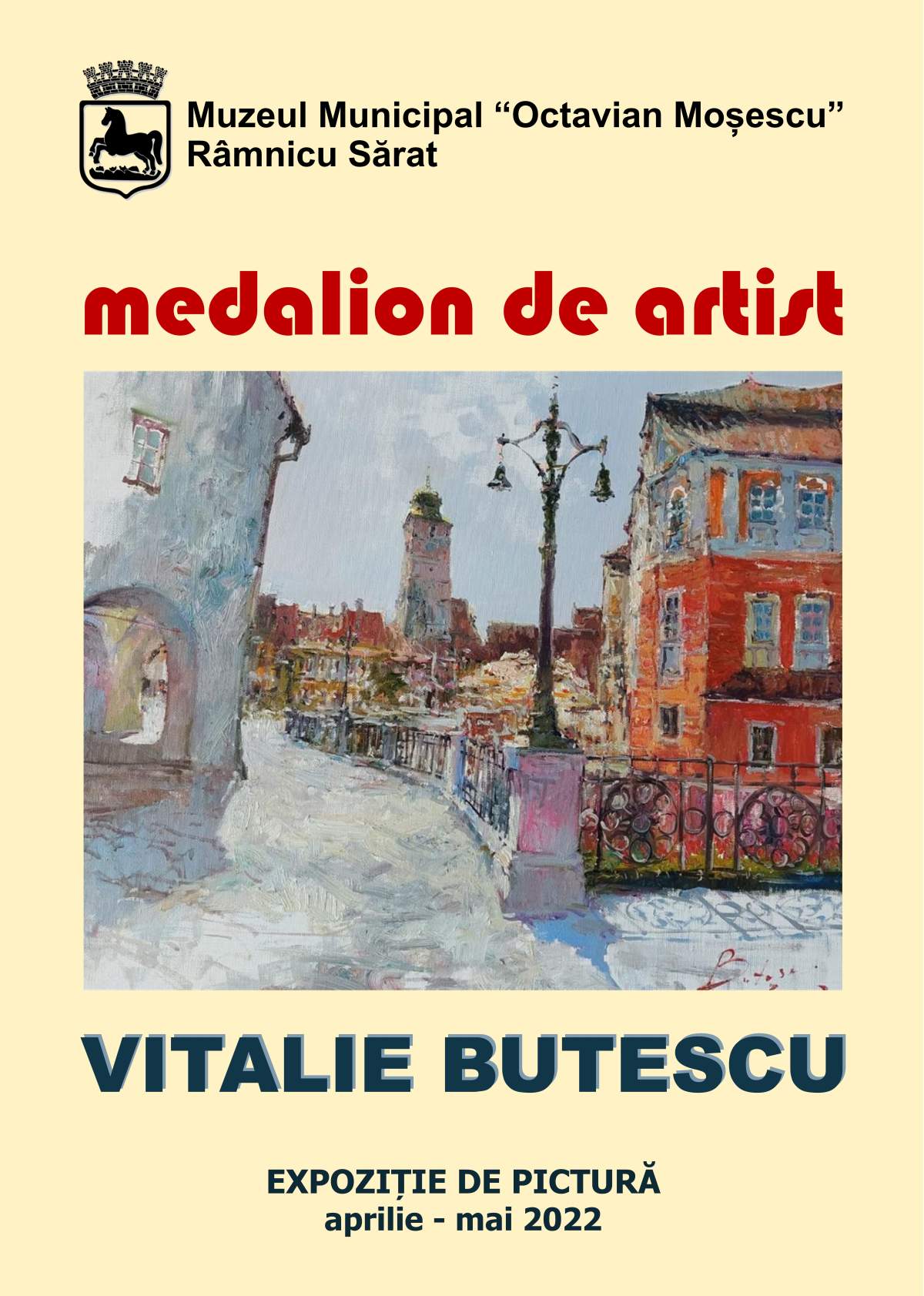 expozitie Medalion de Artist Vitalie Butescu